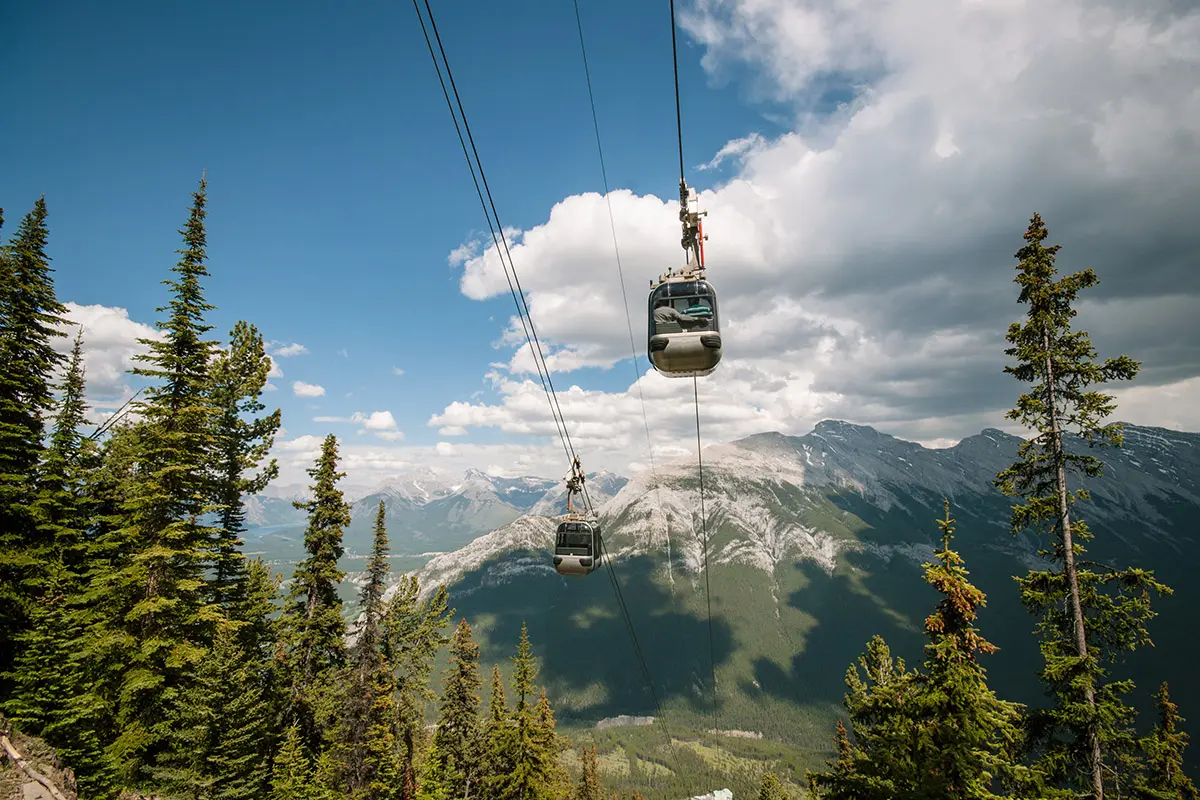 Banff Gondola at Sulphur Mountain