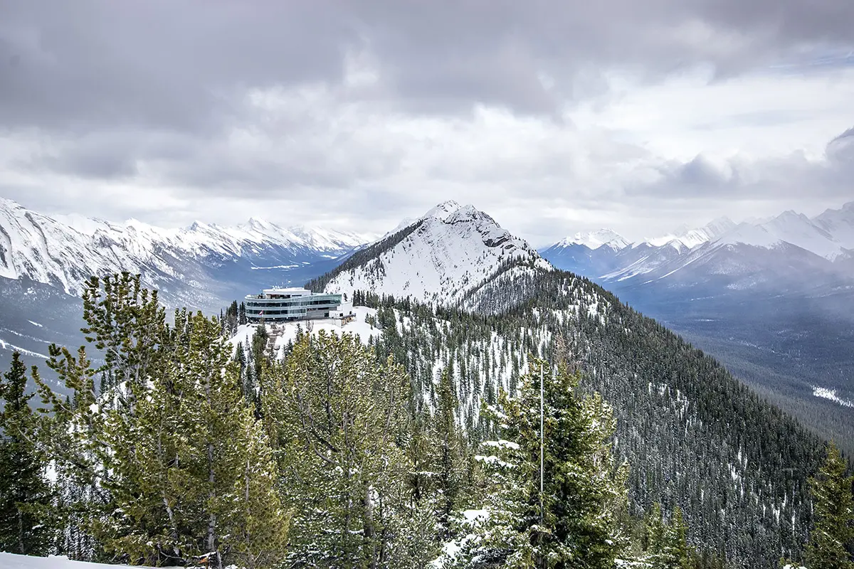 Summit of Sulphur Mountain in Banff