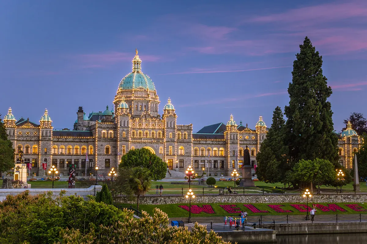 Nightscape of Victoria