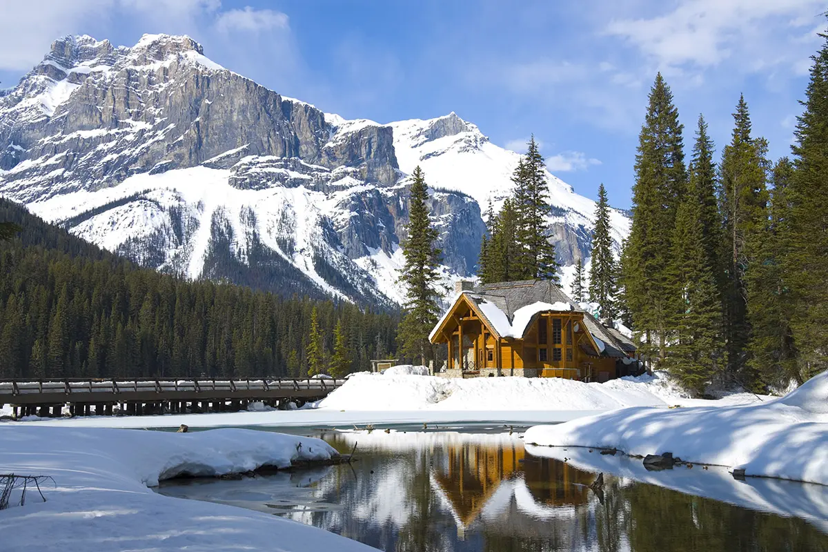 Yoho National Park in Winter