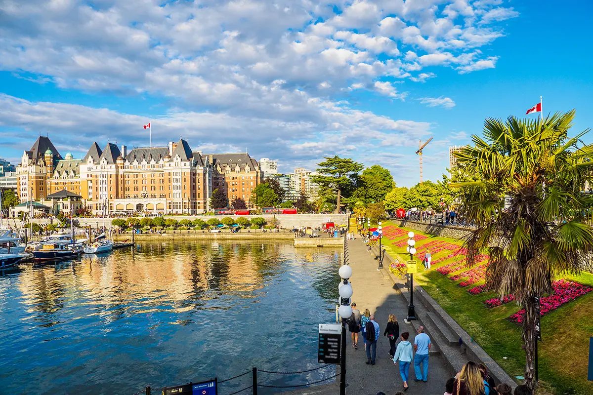 Empress Hotel in Victoria