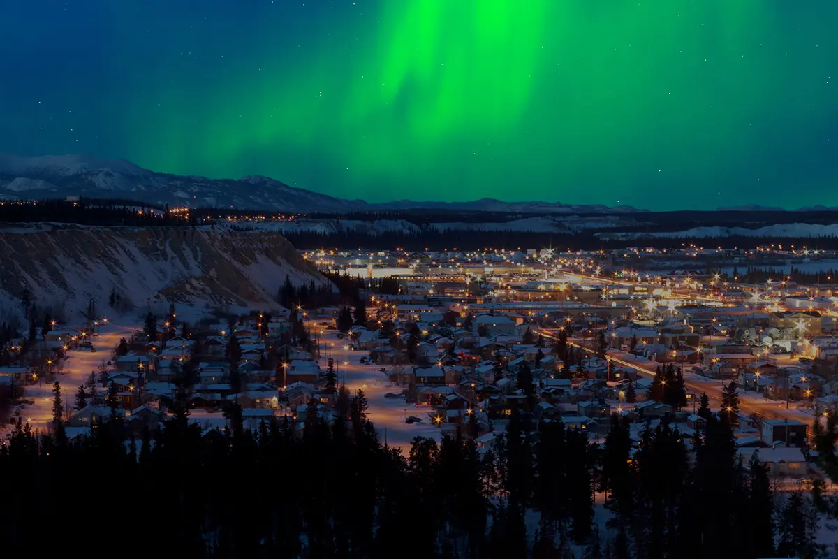 Aurora Borealis in Whitehorse