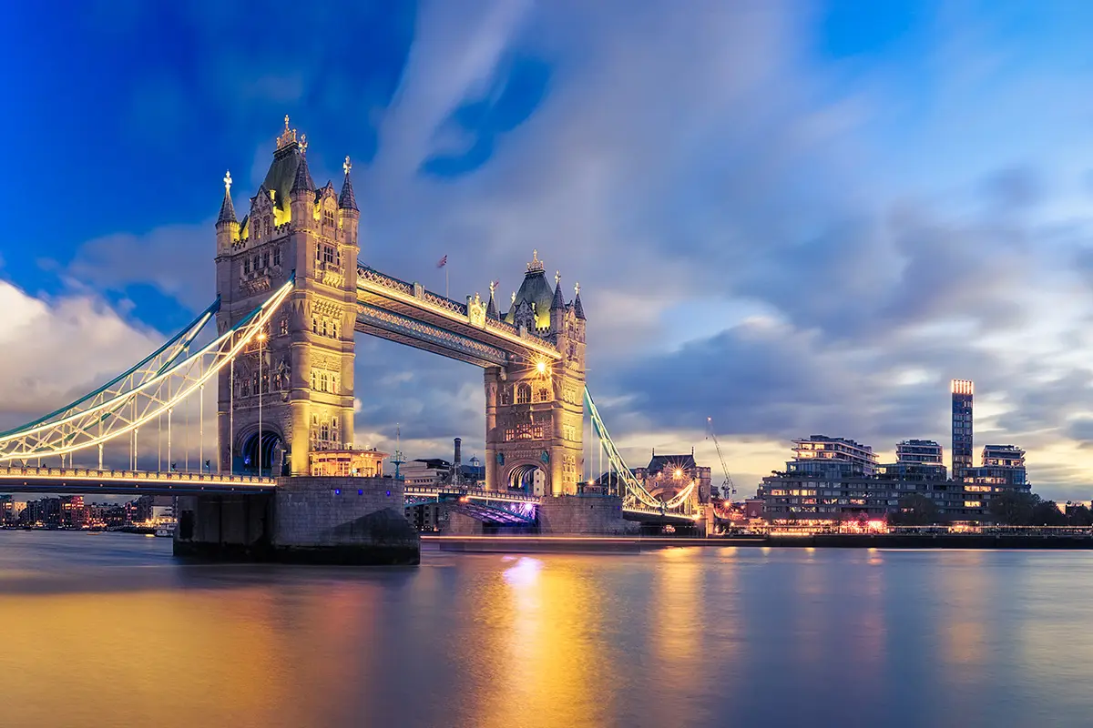 Tower Bridge in London