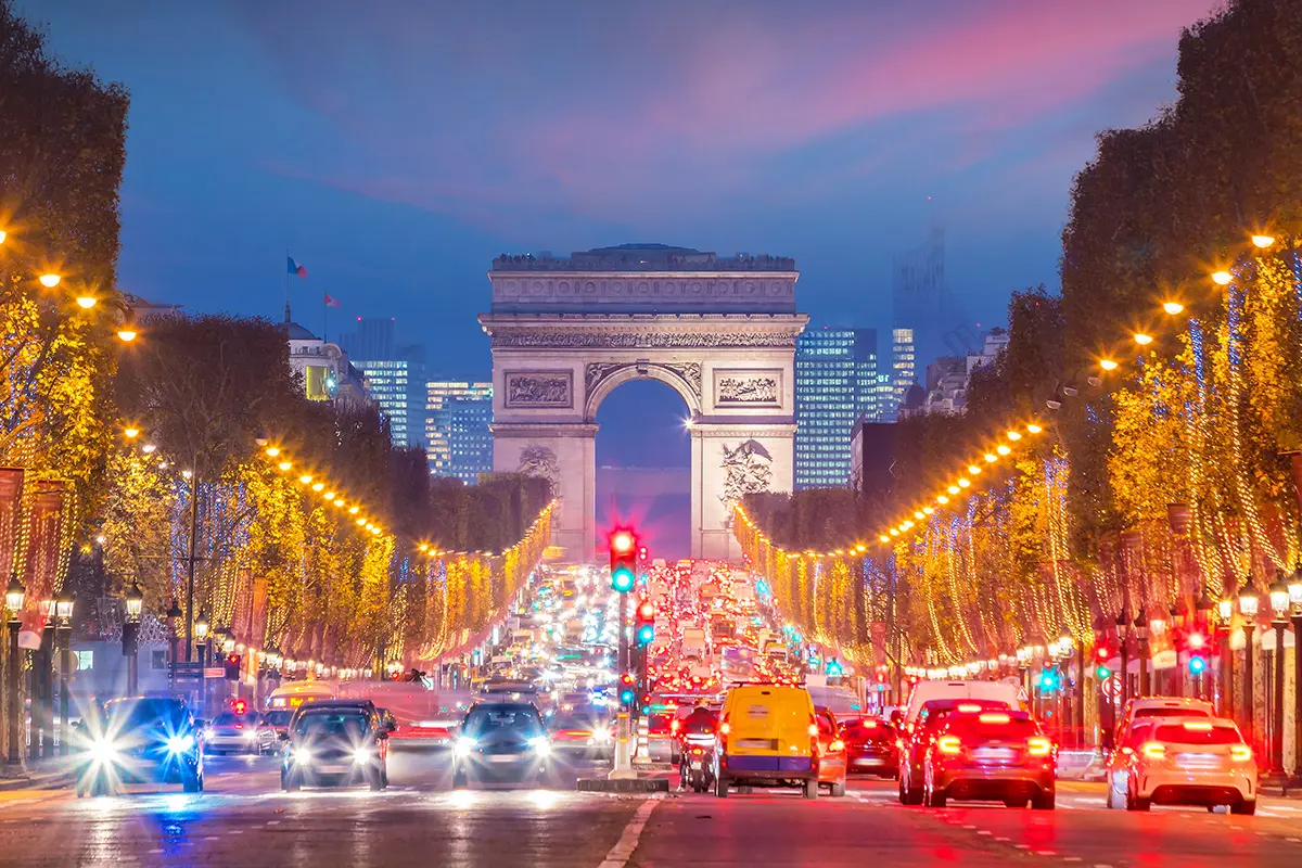 Arc de Triomphe in Paris